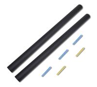 vidaXL Wall Sticker Blackboard 0.6 x 2 m 2 Rolls with Chalks