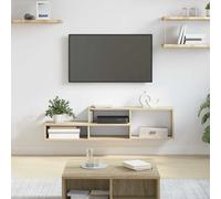 VidaXL Wall TV Stand 120 X 25 X 28.5 Cm Engineered Wood