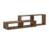 vidaXL Wall TV Stand 120 x 25 x 28.5 cm Engineered Wood, Living Room Storage, Modern Media Console, Durable Wall Tv Stand, Stylish Floating Unit for Urban Apartment Furniture