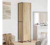 vidaXL Warderobe 2 pcs Sonoma 50 x 50 x 200 cm Engineered Wood