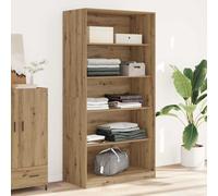 vidaXL Wardrobe Artisian Oak 100x50x200 cm Engineered Wood