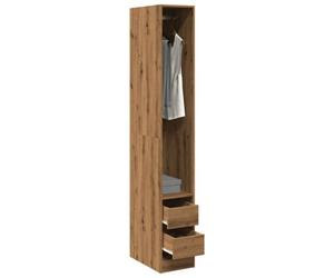 Vidaxl Wardrobe Artisian Oak 30X50X200 Cm Engineered Wood