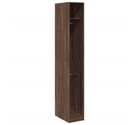 vidaXL Wardrobe Closet Clothes Storage Organiser Brown Oak Engineered Wood