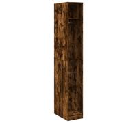 vidaXL Wardrobe Closet Clothes Storage Organiser Smoked Oak Engineered Wood