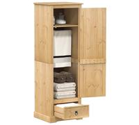 vidaXL Wardrobe Corona 55x50x170 cm Solid Wood Pine
