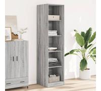 Vidaxl Wardrobe Grey Sonoma 50X50X200 Cm Engineered Wood