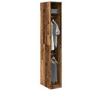 vidaXL Wardrobe Closet Clothes Storage Organiser Old Wood Engineered Wood