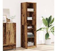 Vidaxl Wardrobe Old Wood 50X50X200 Cm Engineered Wood