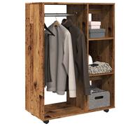 vidaXL Wardrobe Old Wood 80x40x110 cm Engineered Wood
