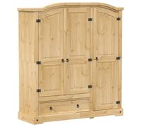 vidaXL Wardrobe Organiser Closet Clothes Storage Organiser Solid Wood Pine