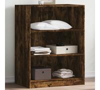 Wardrobe Organiser Bedroom Closet Clothes Storage Shelf Engineered Wood vidaXL