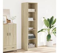 Vidaxl Wardrobe Sonoma Oak 50X50X200 Cm Engineered Wood
