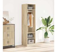 vidaXL Wardrobe Sonoma Oak 50x50x200 cm Engineered Wood