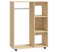 vidaXL Wardrobe Sonoma Oak 80x40x110 cm Engineered Wood
