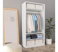 Wardrobe Storage Shelf Clothes Hanging Rail Wardrobe Bedroom Modern Furniture