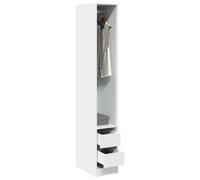 Vidaxl Wardrobe White 30X50X200 Cm Engineered Wood
