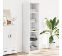 vidaXL Wardrobe White 50x50x200 cm Engineered Wood