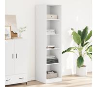 vidaXL Wardrobe White 50x50x200 cm Engineered Wood