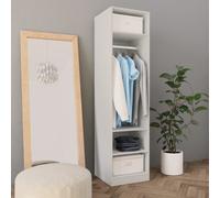 Vidaxl Wardrobe White 50X50X200 Cm Engineered Wood Wardrobes