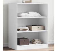 vidaXL Wardrobe White 77x48x102 cm Engineered Wood