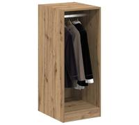 vidaXL Wardrobe with Shelf with Storage Artisan Oak 41 x 48 x 102 cm, Ample Storage, Modern Wardrobe Design, Functional Home Clothing Organizer, Rectangular Closet Unit for Efficient Organization