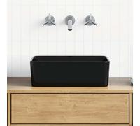 Vidaxl Wash Basin 40X30X13 Cm Ceramic Black