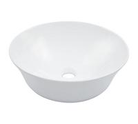 vidaXL Wash Basin 41x12.5cm Ceramic White Bathroom Washroom Wash Bowl Sink