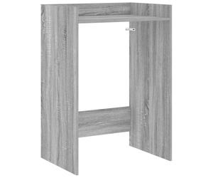 vidaXL Wash Machine Cabinet with Storage Grey Sonoma 67.5 x 48 x 97 cm