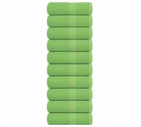 vidaXL Soap Towels 10 pcs Apple Green 30x30 cm 360 gsm 100% Cotton towel