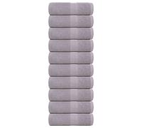 vidaXL Wash Towels "FROGN" 10 pcs Grey 30x30 cm 360 gsm