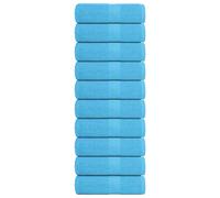 vidaXL Soap Towels 10 pcs Turquoise 30x30 cm 360 gsm 100% Cotton towel