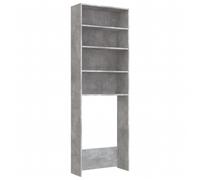 vidaXL Washing Machine Cabinet Concrete Grey Home Laundry Room Rack Cupboard