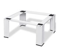 vidaXL Washing Machine Pedestal, Washer and Dryer Stand, Washing Machine Riser, Laundry Pedestal for All Standard Washing Machines, White