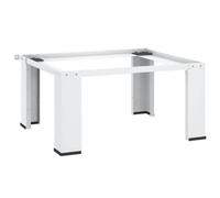 vidaXL Washing Machine Pedestal Washing Machine Stand Pedestal Raiser White