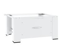 Vidaxl Washing Machine Pedestals White Steel