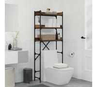 vidaXL Washing Machine Shelf Old wood 67 x 25 x 163 cm Engineered wood