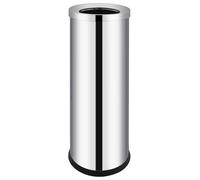 vidaXL Waste Bin Hotel Stainless Steel 32 L