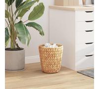 vidaXL Waste Paper Bins 2 pcs Natural 26 x 26 x 29 cm Water hyacinth