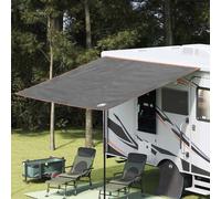 vidaXL Water Resistant Tarp with Roof Grey and Orange