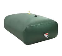 Water Tank Foldable PVC Green 2100L 2.2x1.9m Collapsible Garden Car Wash Outdoor