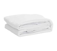 vidaXL Waterproof Mattress Protector, White, 160 x 220 cm, Waterproof Mattress Protector, Fitted Sheet, Bed Sheet