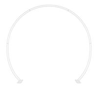 vidaXL Wedding Arch White 223 x 45 x 201 cm Steel