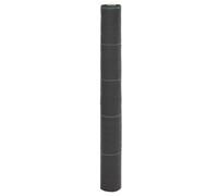 vidaXL Weed Membrane Garden Weed Barrier Fabric Weed Control Black 1x10 m PP