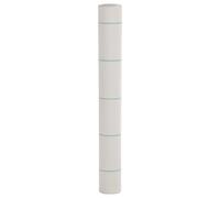 vidaXL Weed Membrane White 1x50m - UV-Stabilized PP Weed Control Fabric for Gardens, Landscaping, Patios, and Pathways