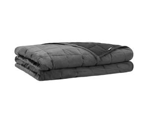 vidaXL Weighted Blanket Anthracite 122 x 183 cm 5 kg 100% Cotton 205T