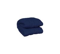 vidaXL Weighted Blanket Bedroom Bedding Calming Cotton Weighted Quilt Blanket for Anxiety Stress Relief Blue 200x200 cm 9 kg Fabric