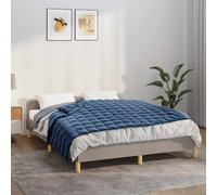 Weighted Blanket Bedding Anxiety Blanket Bedroom Quilt Blanket Fabric vidaXL