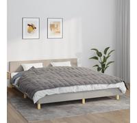 (grey, 155 x 220 cm/11 kg) vidaXL Weighted Blanket Bedding Anxiety Blanket Bedroom Quilt Blanket Fabric