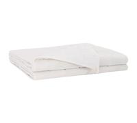 vidaXL Weighted Blanket White 220 x 240 cm 15 kg 100% Cotton 205T