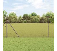 vidaXL Welded Wire Fence 1000 x 150 cm Red